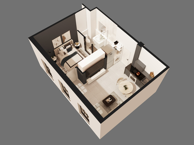 1 Bedroom Apartment For Sale in Bryanston - 1 170 ON Grosvenor 170 Grosvenor Road