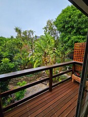 Upstairs one bedroom furnished apartment close to the beach.